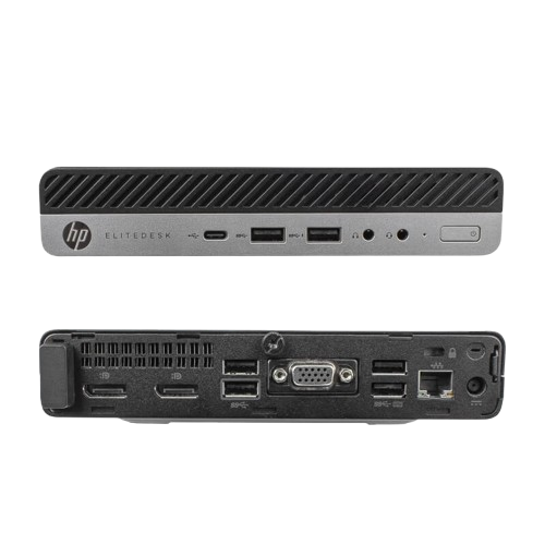 HP PC DESKTOP ELITEDESK 800 G1 TWR  I5-4590 3.3GHZ 8/16GB SSD - RFB - 2YW