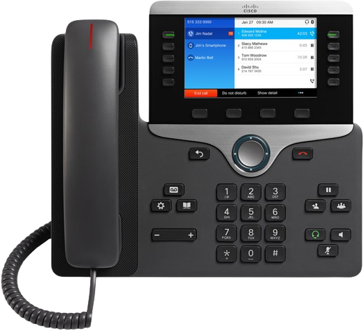 CISCO IP PHONE CP-8851 POE - PORT SWITCH RFB - 2YW