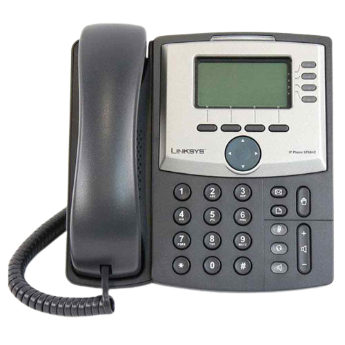 CISCO IP PHONE POE SPA942 4-line WITH 2-PORT SWITCH RFB - 1YW