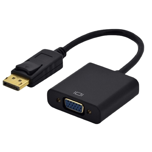 GENERIC ADAPTER DISPLAYPORT TO VGA - BLACK