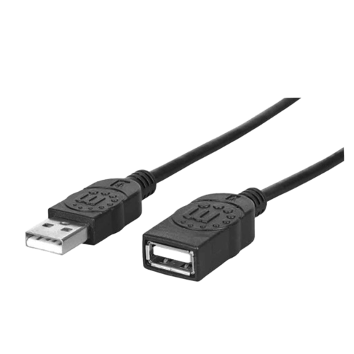 GENERIC CABLE USB EXTENDER CABLEA Male/A Female, Black1.8M USB2.0 - NEW