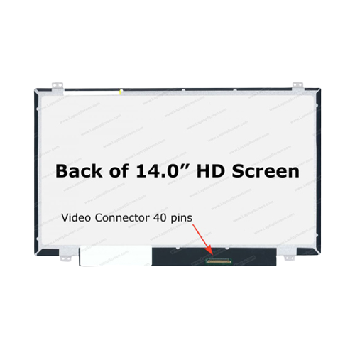 14" LCD SCREEN WIDESCREEN 1366x768| 40PIN | B140XTN03.1 - RFB 1YW