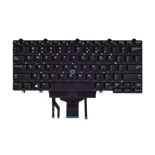 DELL Keyboard Assembly for 7450 with Backlit & Pointer - RFB