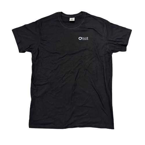 MCiT T-Shirt Technician - Short Sleave Black Printed - NEW