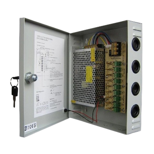 LONGSE POWER DISTRIBUTION BOX 12V/12.5AMP CCTV SILVER NEW - 1YW