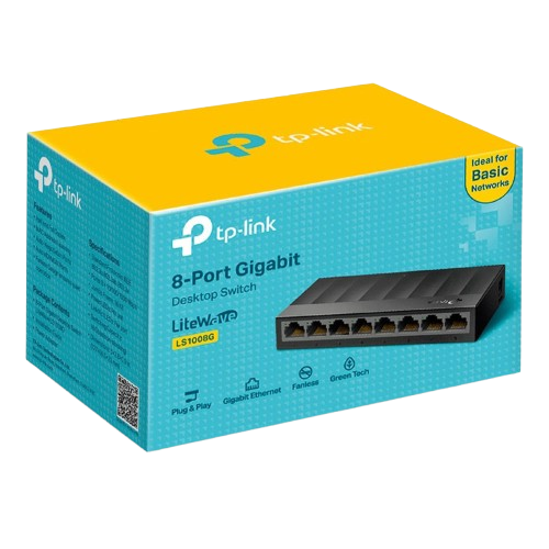 TP-LINK SWITCH TL-SG105 5-PORT GIGABIT NEW - 2YW
