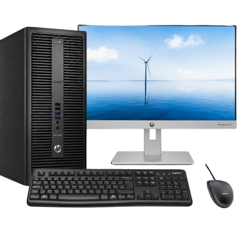 HP PC BUNDLE 800 G1 TWR + HP E233 23.5" - RFB - 2YW