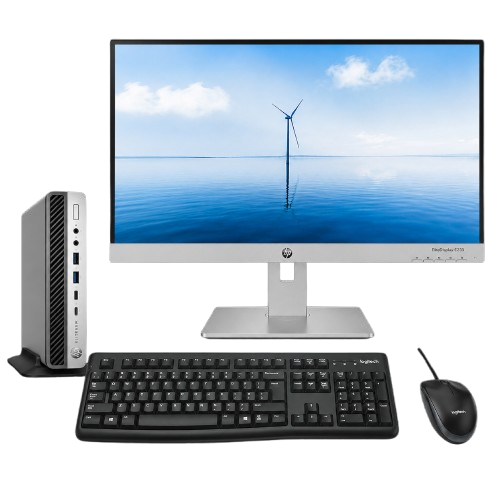 HP PC BUNDLE 400 G5 Mini i5-9500T + HP E233 23.5" GA 2YW